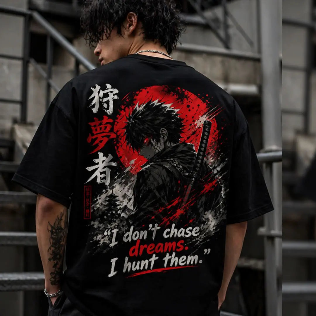 Samurai Shadow Graphic T-Shirt – Arvani
