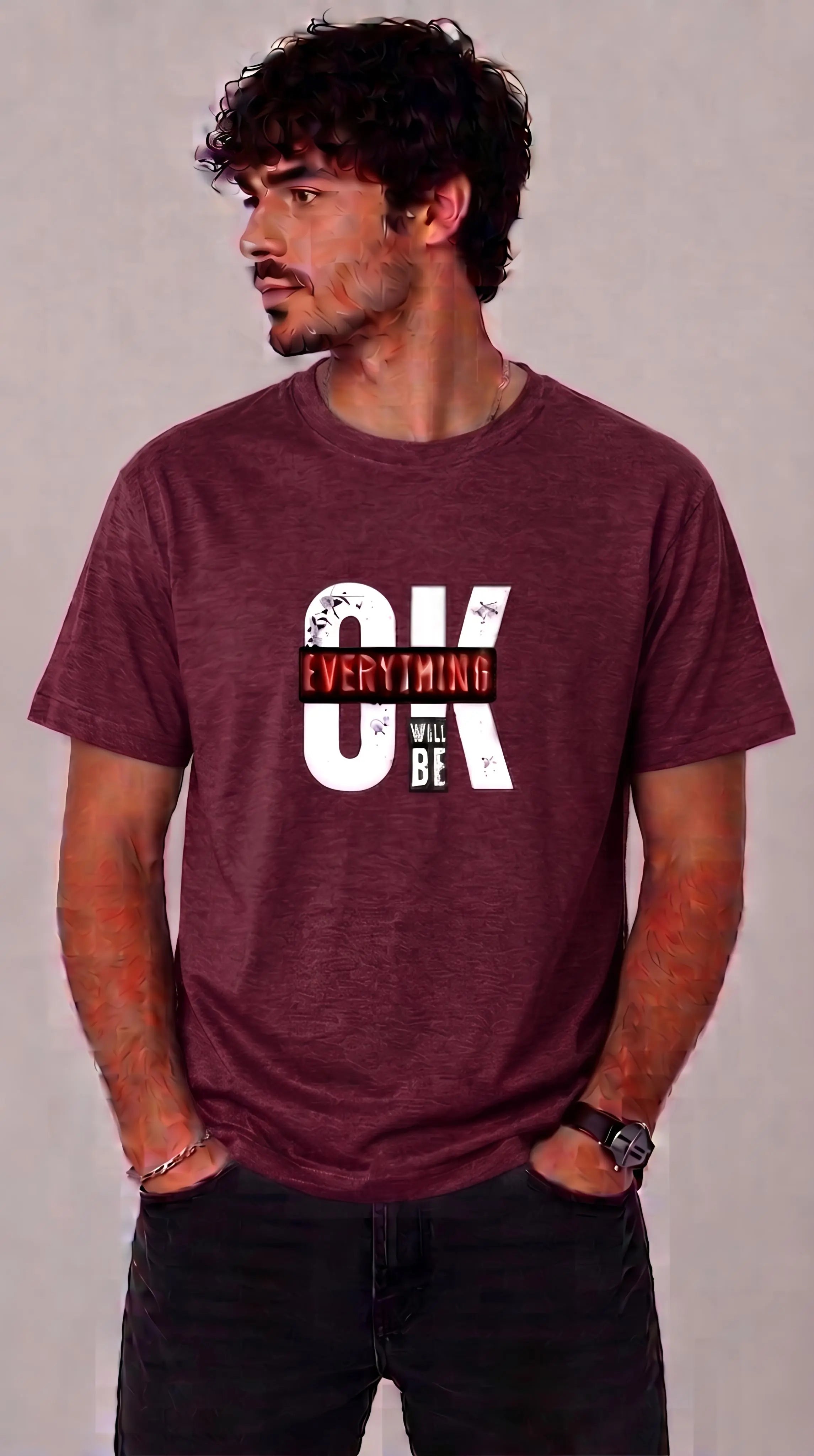 Minimal Motivation Graphic T-Shirt