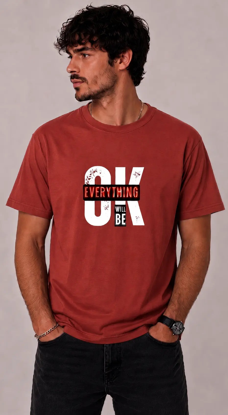 Minimal Motivation Graphic T-Shirt